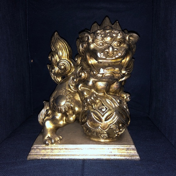 CHINESE FOO DOG BOOKENDS